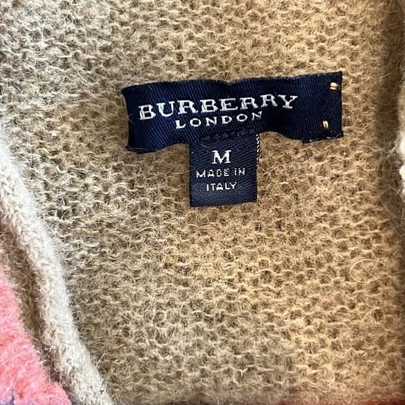 Burberry argyle patchwork sweater size M. Excellent condition. - Picture 5 of 6
